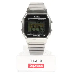 Supreme シュプリーム Timex タイメックス 別注 デジタル 腕時計 ウォッチ Digital Watch 19AW シルバー コラボアイテム BOX LOGO ボックスロゴ ブランドのサムネイル