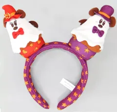 【中古】アクセサリー(非金属) おばけミッキー＆おばけミニー カチューシャ 「ディズニー・ハロウィーン2018」 東京ディズニーランド限定