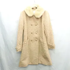 ◇ ⊇ grove グローブ 長袖 ロングコート サイズL キャメル系 レディース E  【1501230015523】