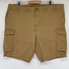 古着 ポロ・ラルフローレン POLO RALPH LAUREN ショートパンツ ポロチノ カーゴ ハーフ 短パン w44T  ベージュ系 メンズ