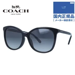 コーチ サングラス 偏光サングラス ユニバーサルフィット COACH HC8271U 5002T3 57サイズ ウェリントン ユニセックス メンズ レディース【国内正規品】のサムネイル