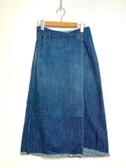 くーA.P.C. × steven alan デニムロングスカート STEVEN ALAN デニムスカート 「Steven Alan」コットン アサ