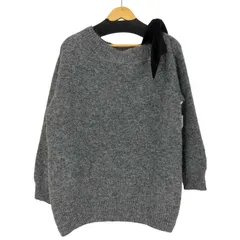 グレイル GRL ワンショルダーベロアリボンニットミニワンピース レディース FREE 