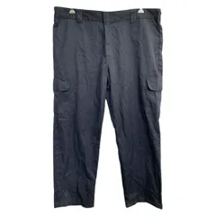 Dickies ワークパンツ W44 ディッキーズ リラックスストレート カーゴパンツ ビッグサイズ ブラック 古着卸 アメリカ仕入 2503-1385