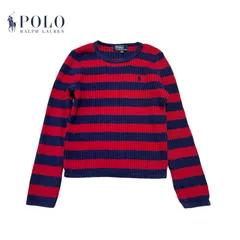 784◯ POLO RALPH LAUREN セーター　ニット　110 ボーダー