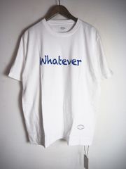 新品 正規 TANGTANG タンタン Whatever ホワットエバー T-1107 Ｔシャツ 半袖 カットソー 白XL本物717P★2