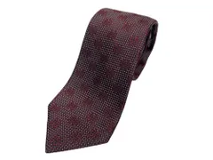 GUCCI (グッチ) ネクタイ GGロゴ 総柄 イタリア製 シルク100％ 408865 4E002 ボルドー ブランド/045