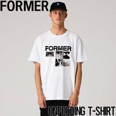 【送料無料】半袖TEE Tシャツ FORMER フォーマー UNFOLDING T-SHIRT TE24123 WHITE 日本代理店正規品