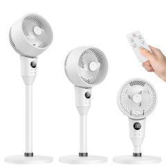 サーキュレーター 扇風機 兼用【2025新登場＆節電対策】 サーキュレーター 静音 自動首振り せんぷうき 風量6段階調節 首振り リモコン付き