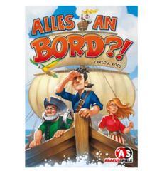 【未使用品】メビウスゲームズ 帆を上げろ Alles an Bord⁉︎(日本語ルール付き)ボードゲーム