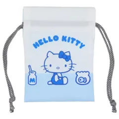 【メール便】ハローキティ ミニ巾着袋 豆巾着 ミルク サンリオ マリモクラフト まめきんちゃく 小物入れ キャラクター グッズ 