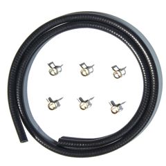 【新品未開封】 全長1m ホースクランプ 3層管 6個付き ガソリンホース 耐油 耐圧 内径4mm 耐腐食性 燃料ホース 高性能ホース Pronese バイク・自動車・芝刈り機用