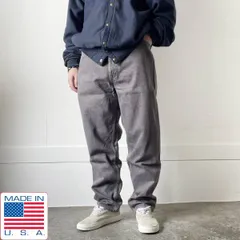 1995年製 USA製 リーバイス550 先染めグレー ジーンズ W38 テーパード ジーパン 90s アメリカ製 ブラック ビンテージ D147-21-0020ZT