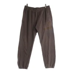 SUPREME (シュプリーム) 22AW ×THE NORTH FACE ノースフェイス ロゴ刺繍 スウェットジョガーパンツ ブラウン NB52201I