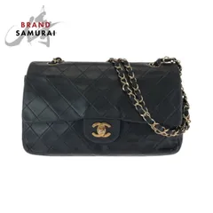 美品✨シャネル　ショルダーバッグ　マトラッセ　フルフラップ　ターンロック　ラム ヴィンテージ・中古】シャネル CHANEL ターンロックフルフラップ