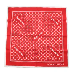希少　ルイヴィトン スカーフ モノグラム シュプリームコラボ バンダナ 2025年最新】Yahoo!オークション -louis vuitton supreme