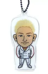 【中古】キーホルダー・マスコット(男性) 小森隼(GENERATIONS) クリアチャーム(白スーツ衣装) 5TH ANNIVERSARY EXILE TRIBE STATION オンラインカプセル