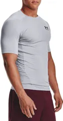 【送料無料】 アンダーアーマー メンズ シャツ トップス Under Armour Men's HeatGear Compression T-Shirt Mod Gray/Black