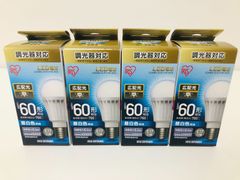アイリスオーヤマ LED電球 LDA8N-G-E17/D-6V3 60形 4点