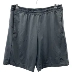 adidas ジャージ ショートパンツ M グレー アディダス スポーツウェア トレーニングパンツ 古着卸 アメリカ仕入 2507-688