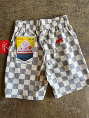 COOKMAN CHEF  SHORT新品 チェッカーchecker gray