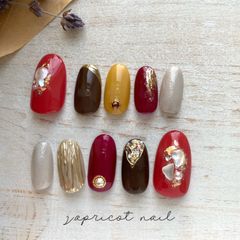 ネイルチップ 和柄ネイル