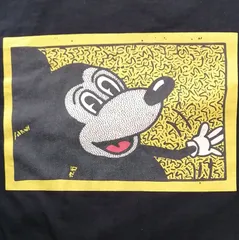 UNIQLO ユニクロ　UT　「ディズニー ミッキーマウスｘキース・へリング」プリントTシャツ　サイズS　341-431229