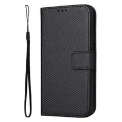 Google Pixel 8a ケース 手帳 チェック柄 手帳 ケース 【Color】ブラック