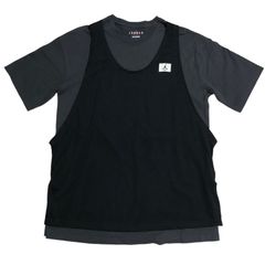 NIKE ジョーダン　JORDAN ESSENTIAL DRESS 22　レイヤードビッグTシャツワンピース　Lサイズ　ナイキ　広瀬すず着用