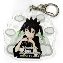 【中古】キーホルダー 高咲侑×バッドばつ丸 「ラブライブ!虹ヶ咲学園スクールアイドル同好会×サンリオキャラクターズ アクリルキーホルダー vol.2」