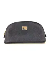 ドルチェアンドガッバーナ DOLCE&GABBANA ロゴプレートレザーポーチのサムネイル