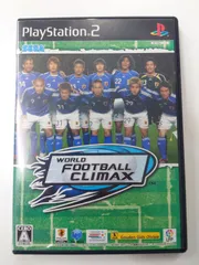 【開封済み　未使用品】PS2 ワールド フットボール クライマックス　SLPM-66324
