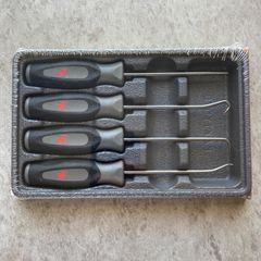 Snap-on スナップ-オン 4ピース HI-VIZ ソフト グリップ ロング ミニチュア ピック セット  SGASA204CDT