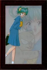 uo14 カード ときめきメモリアル 館林 美晴 学生証 金枠 クリア 浮出し