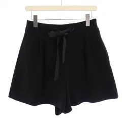 美品　FOXEY NEWYORK フォクシー　ショートパンツ　レザーパンツ　ロゴ 美品FOXEY NEWYORK フォクシーショートパンツレザーパンツロゴ