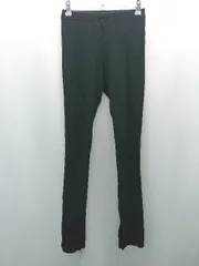 ◇ <!-利用不可文字-!>LAGUNAMOON<!-利用不可文字-!> シンプル 無地 ウエストゴム サイドスリット レギンスパンツ サイズF ブラック レディース E  【1309250007517】