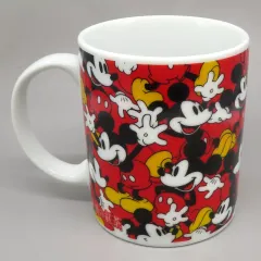 【中古】マグカップ･湯のみ ミッキーマウス(総柄) マグカップ 「KIRIN 午後の紅茶×ディズニー」