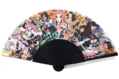 【中古】扇子 集合 原作カラー扇子 「鬼滅の刃」 BAILA 2020年11月号特別付録