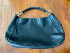 サザビー　ショルダーバッグ　レザー　ブラック　柔らかい