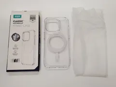 ★ESR iPhone 14 Pro ケース MagSafe対応 耐衝撃 米軍MIL規格 傷に強い背面 ワイヤレス充電 ストラップホール付き