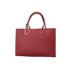 ☆ ワイン ☆ エポメタルカラー ２Wayバッグ トートバッグ レディース ハンドバッグ ショルダーバッグ 2WAY 肩掛け 斜めがけ 通勤 通学 バッグ かばん カバン おしゃれ かわいい エレガント 女性 大人女子 シンプル 入学式 卒業式