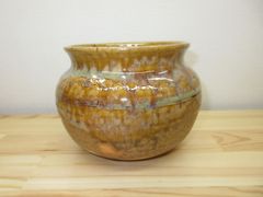 c674 水指 美濃伊賀 山吹窯 佐治光寿 木箱 茶道具 古物 c674 水指 美濃伊賀 山吹窯 佐治光寿 木箱 茶道具 古物 - メルカリ