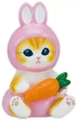 【中古】トレーディングフィギュア うさぎ(ピンク) 「mofusand インテリアミニフィギュア3」