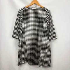 YARRA リネン チェック ミニワンピース サイズF YR-31-050 07061413 02