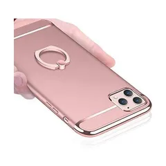 iPhone 12 ケース/iPhone 12 Pro ケース リング付き 衝撃防止 全面保護 耐衝撃 指紋防止 スタンド機能 3パーツ式