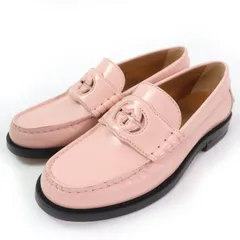 未使用品☆GUCCI グッチ 738676 インターロッキングG レザー