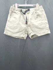 ◇ ⊂ GRAMICCI グラミチ ウエストゴム ショートパンツ サイズM カーキ系 レディース E  【1507230006295】