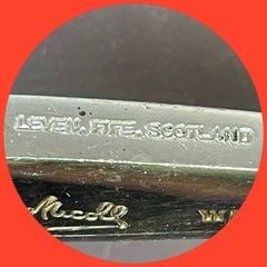 ★稀少ヒッコリー⑩B★パター★35インチ★送料込み★ジョージ・ニコル★WHIPPET★SCOTLAND★  ヒッコリーシャフト稀少パター  実使用も可能ですが、コレクションとしていかがですか。