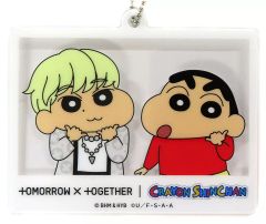 [중고] 열쇠 고리 수빈 아크릴 키 체인 [TOMORROW X TOGETHER × 크레용 신짱]