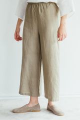 fog linen work ヒマニパンツ　アッシュグレイ・ホワイト（ホワイト入荷しました）
